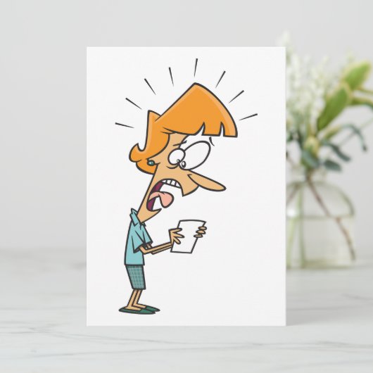 Une Femme Qui S'Évanouit D'Une Invitation À Crier (Debout devant)