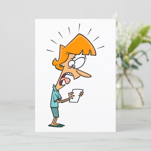 Une Femme Qui S'Évanouit D'Une Invitation À Crier