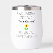Une Femme Sage A Un Jour Dit Mug, Personnalisé Ret (Avant)
