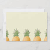 Une fête comme un ananas | Carte d'invitation (Dos)