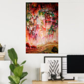 Une fièvre printanière - Impression sur toile (Bureau à domicile)