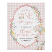 Une fille d'oie sotte 1ère Affiche de bienvenue d' (Devant)