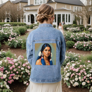 UNE FILLE INDIENNE NATIVE AMERICAN Denim jean Jack