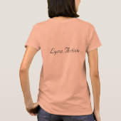 Une fille qui exécute un T-shirt lyra (Dos)