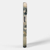 Une fille tenant un Coque Dandelion iPhone 15 (Verso / Droite)