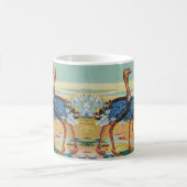 Une flamboyante de Flamants roses Mug (Centre)
