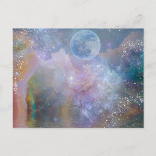 Une fois dans une carte postale Blue Moon (Devant)