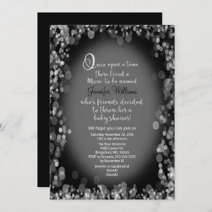 Une Fois Par Baby shower De Temps Invitation