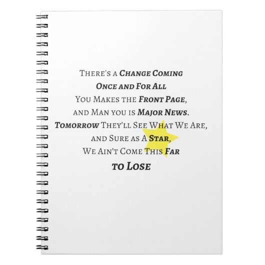 Une fois pour toutes journal (Devant)