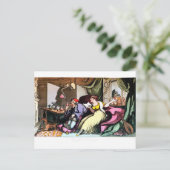 Une fois que le vieux fou a bu sa carte postale de (Debout devant)