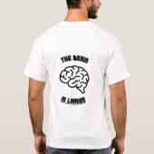 Une fois que vous savez – T-shirt typographique mo (Dos)