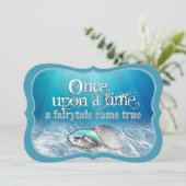 Une Fois Sur Un Faire-part de mariage Temps (Debout devant)