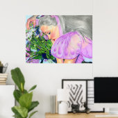 Une fois sur un POSTER de rêve (Bureau à domicile)