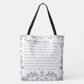 Une Fois Sur Un Sac fourre-tout D'Histoire De Time (Dos)