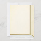 Une fois sur une invitation de Baby shower de livr (Dos)