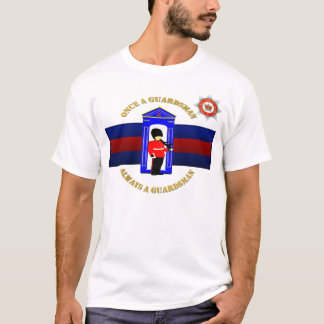 Une fois un garde toujours un T-shirt de garde
