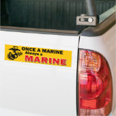 Une fois un Marine toujours un Sticker de pare-cho (Sur camion)
