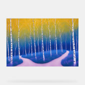 Une fourche dans le temps - Un paysage boisé (Recto)