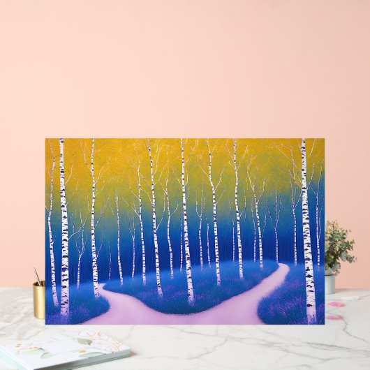 Une fourche dans le temps - Un paysage boisé (Mariage)