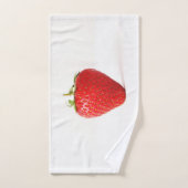 Une fraise rouge btcnm (Serviette à main)