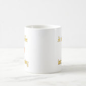 Une gorgée de café le matin dans une tasse (Centre)