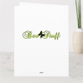 UNE GRANDE carte Merci extra grande 8 x 10 (Dos)