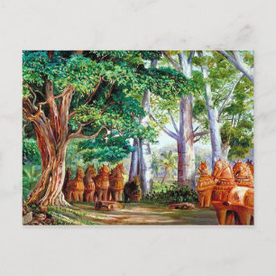Une Grande Carte Postale Tamarind Tree