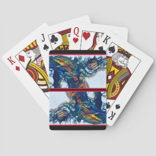 "Une grande main" par Rosanne Coty jeu de cartes