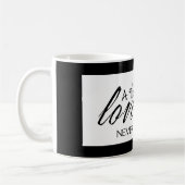 Une histoire d'amour sans fin pour la mug de café (Gauche)