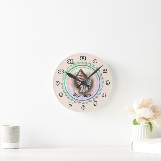 Une horloge à coquillage (Maison)