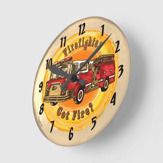 Une horloge de pompier (Angle)