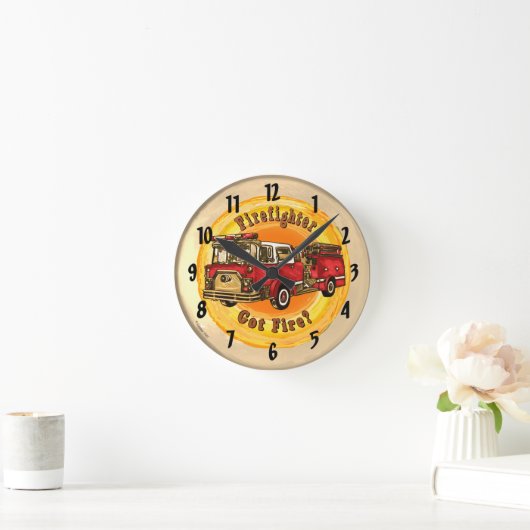 Une horloge de pompier (Maison)