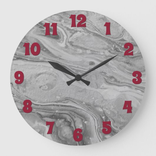 Une horloge en marbre, (Recto)