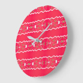 Une Horloge Florale Lumineuse (Angle)