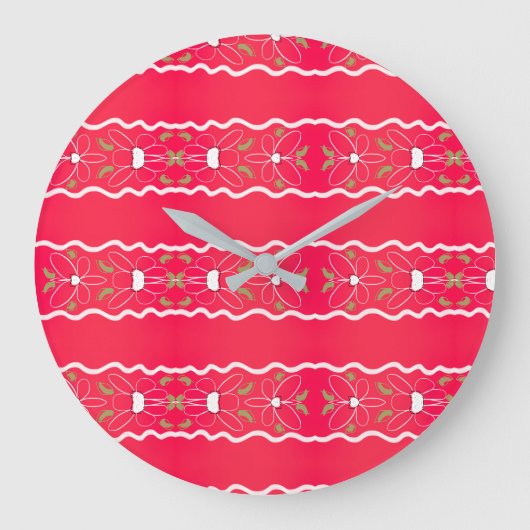 Une Horloge Florale Lumineuse (Recto)