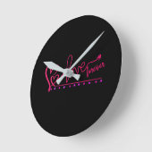 Une horloge murale  (Angle)