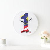 Une horloge murale en Malaisie (Maison)