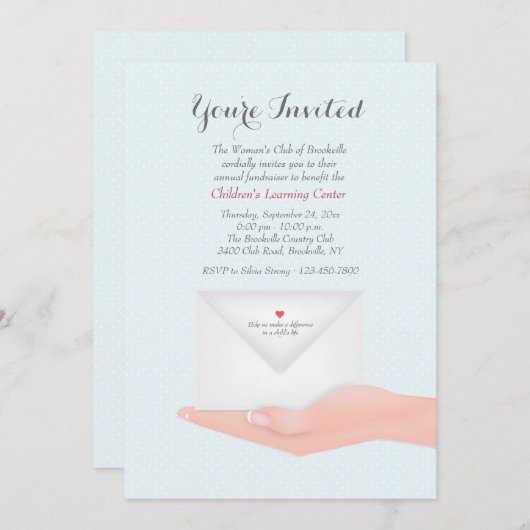 Une invitation (Devant / Derrière)