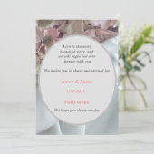 Une invitation à célébrer un amour qui dure (Debout devant)