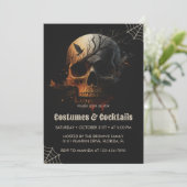 Une invitation à Halloween éffrayante (Debout devant)