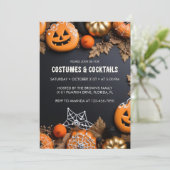 Une invitation à Halloween éffrayante (Debout devant)
