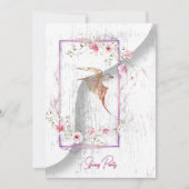 Une invitation à la fête (Devant)