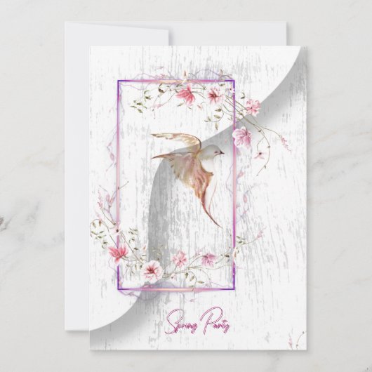 Une invitation à la fête (Devant)