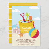 Une invitation à la fête des enfants (Devant / Derrière)