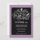 Une Invitation À La Fête D'Halloween (Devant)