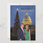 Une invitation à Noël de Donald et Melania (Devant)