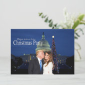 Une invitation à Noël de Donald et Melania (Debout devant)