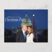 Une invitation à Noël de Donald et Melania (Devant)