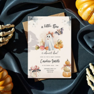 Une invitation à une baby shower fantomatique pour