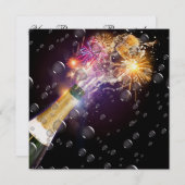 Une invitation à une célébration royalement élégan (Devant / Derrière)